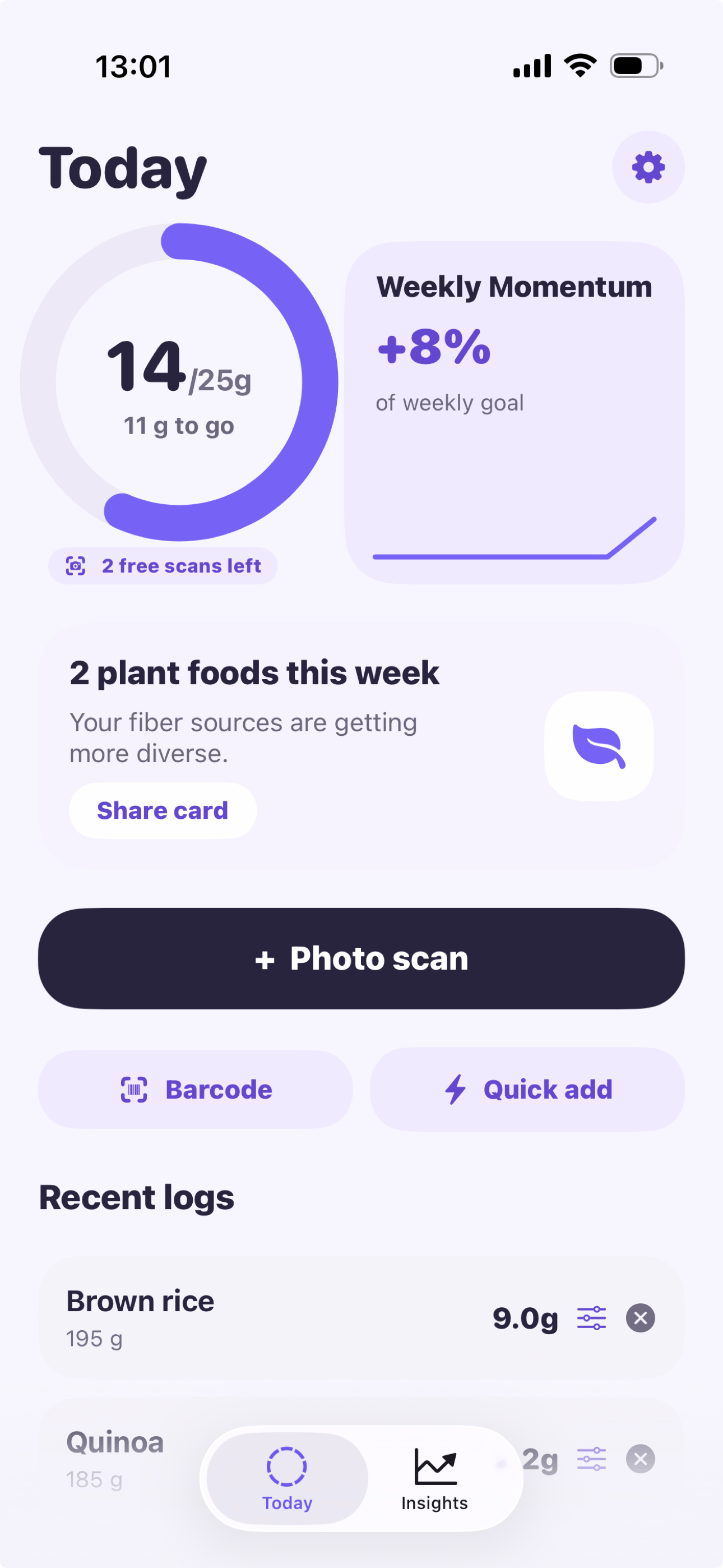 Fibry screenshot