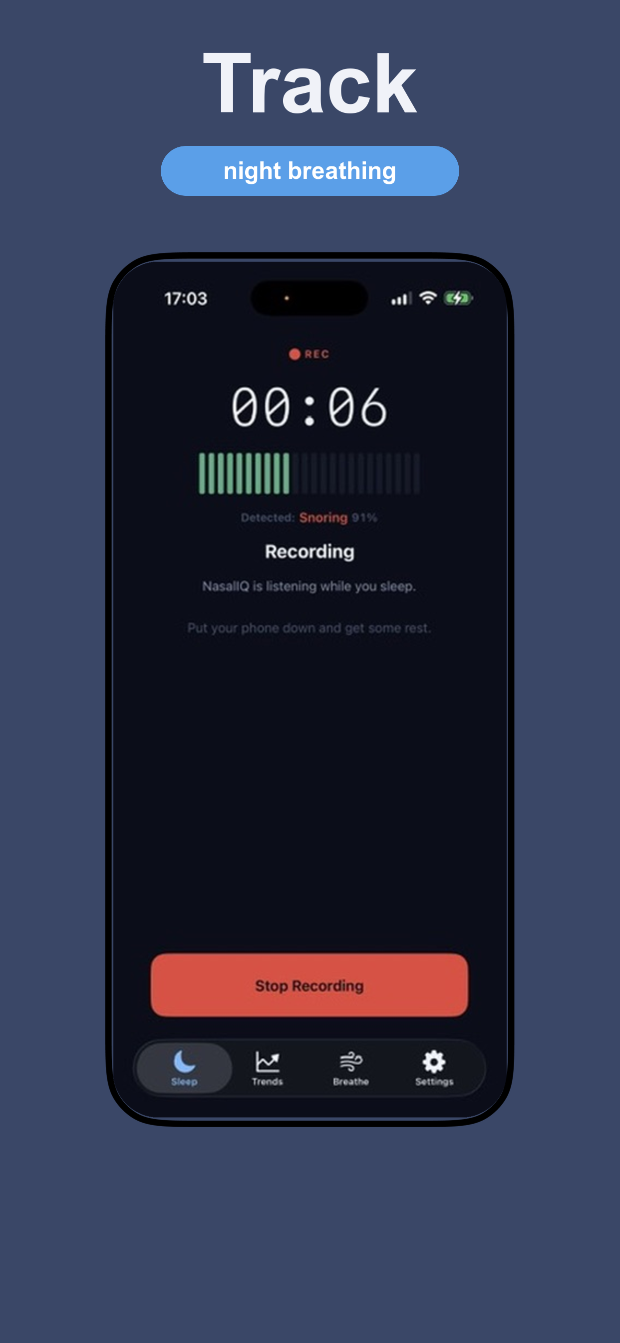 NasalIQ screenshot